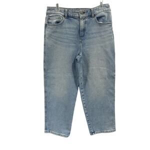 Talbots High Waist Straight Ankle Jeans in Lightwash Size 10P